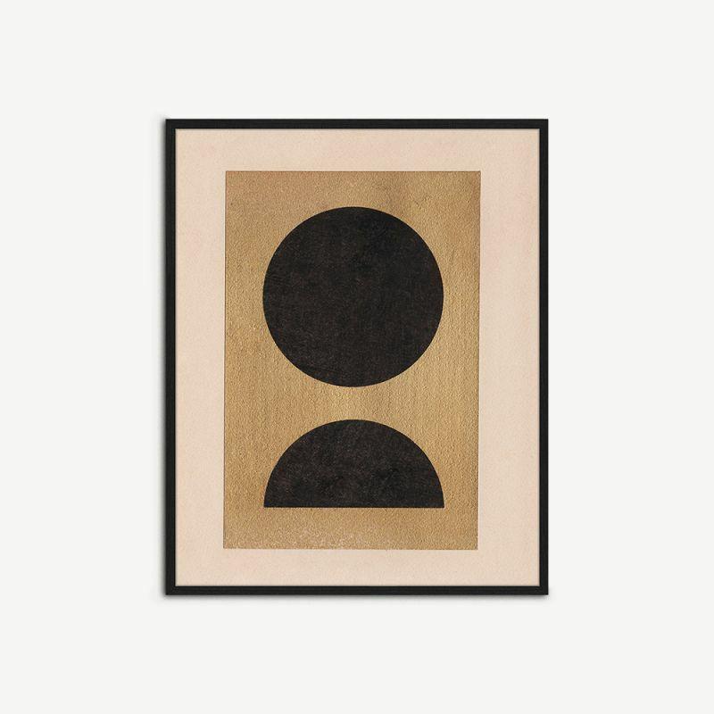 Artwork |  Abstract Gold Wall Art, Framed Artwork Artwork