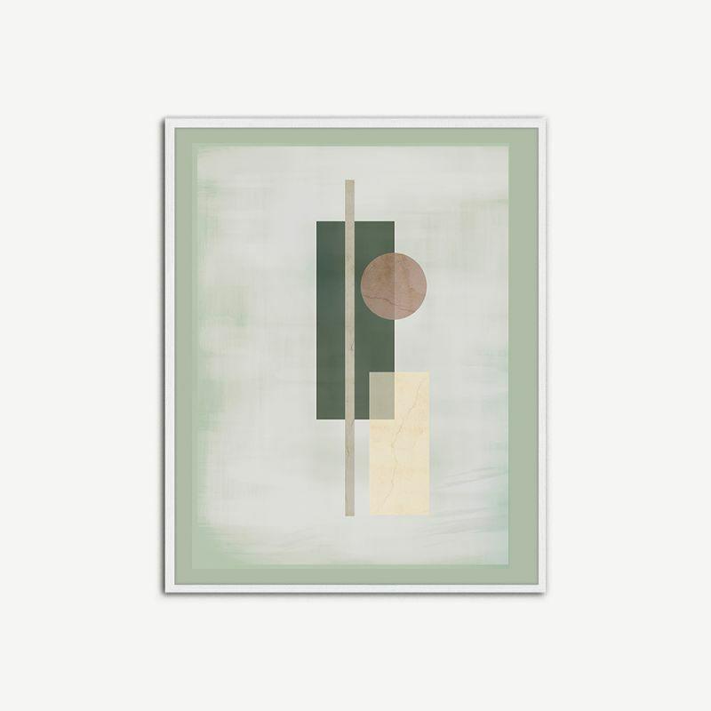 Artwork |  Abstract Green Wall Art, Framed Artwork Artwork