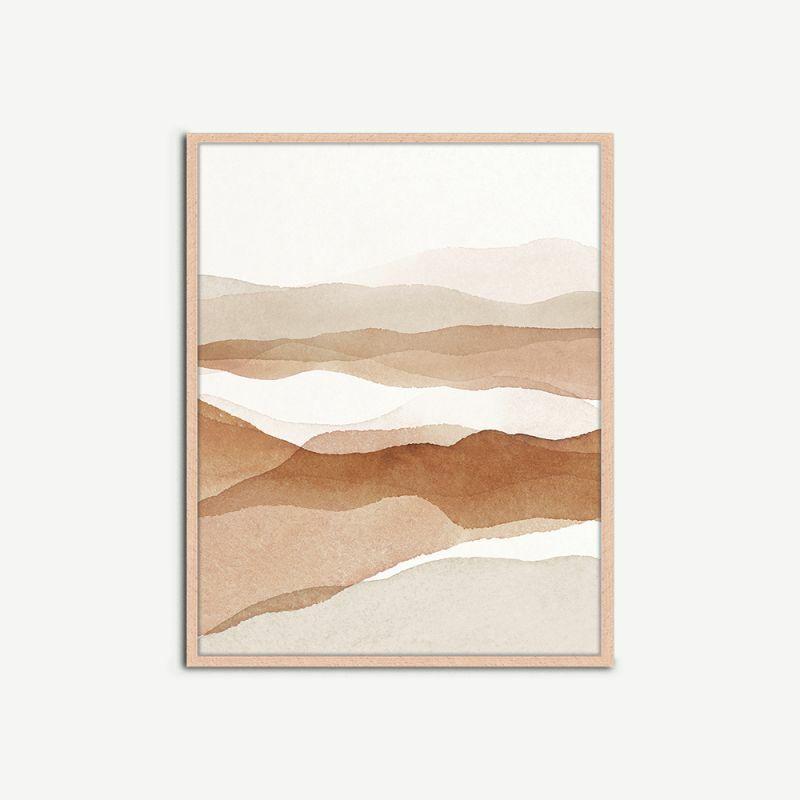 Artwork |  Abstract Landscape Wall Art, Framed Artwork Artwork