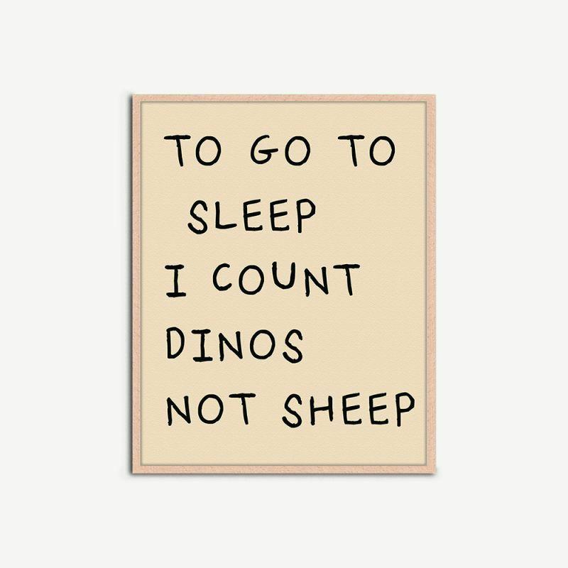 Artwork |  Counting Dinos Wall Art, Framed Artwork Artwork