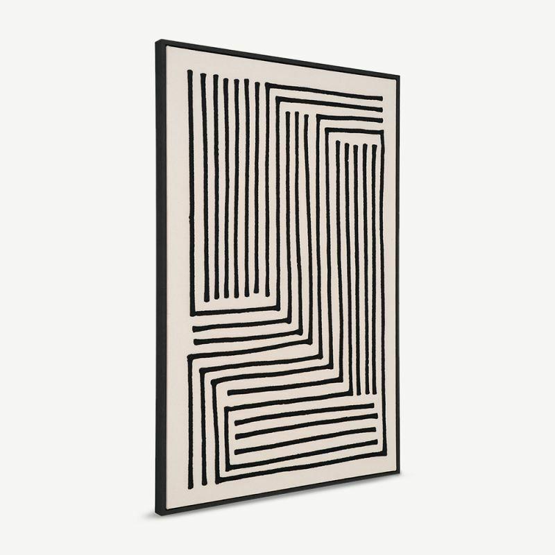 Artwork |  Labyrinth Canvas Wall Art, 60×90 cm Artwork Artwork