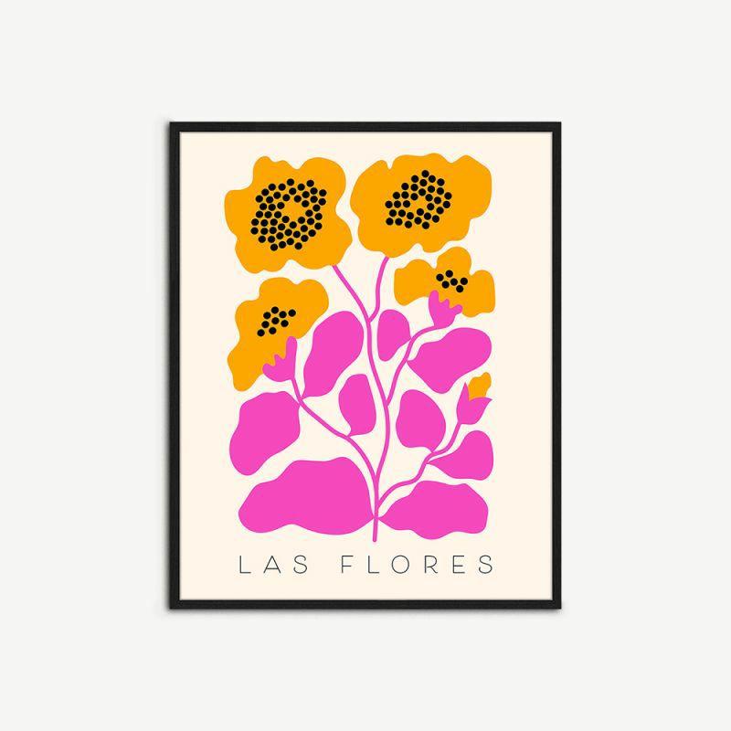 Artwork |  Las Flores Wall Art, Framed Artwork Artwork