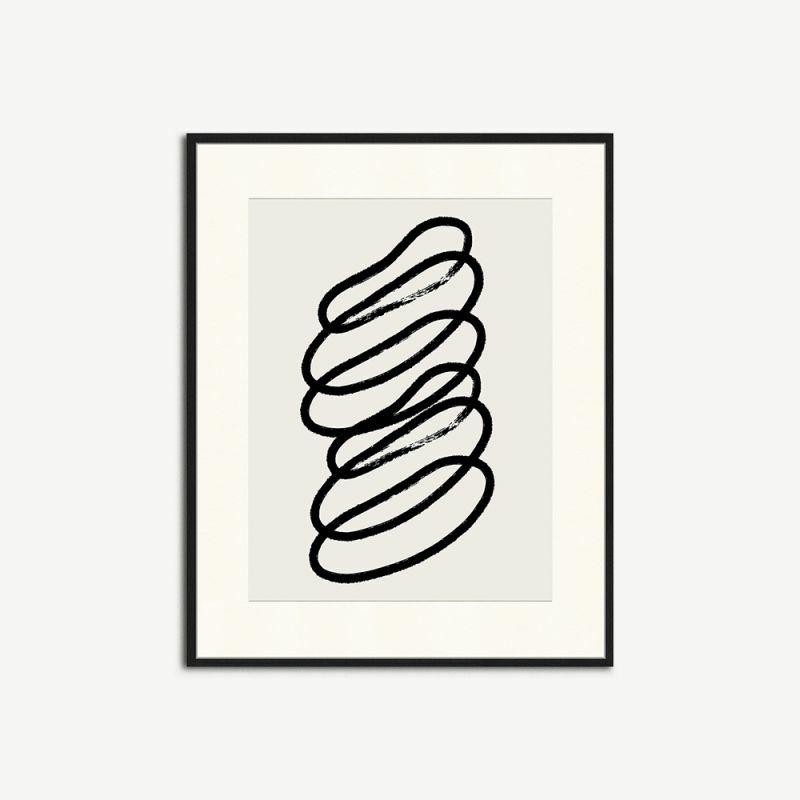 Artwork |  Rings Wall Art, Passepartout Frame Artwork Artwork