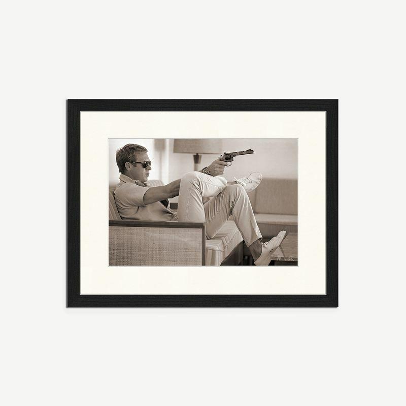 Artwork |  Steve Mcqueen Wall Art, Passepartout Frame Artwork Artwork