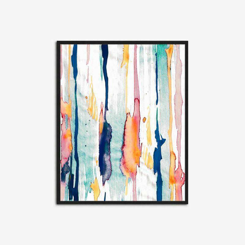 Artwork |  Watercolor Abstract Wall Art, Framed Artwork Artwork