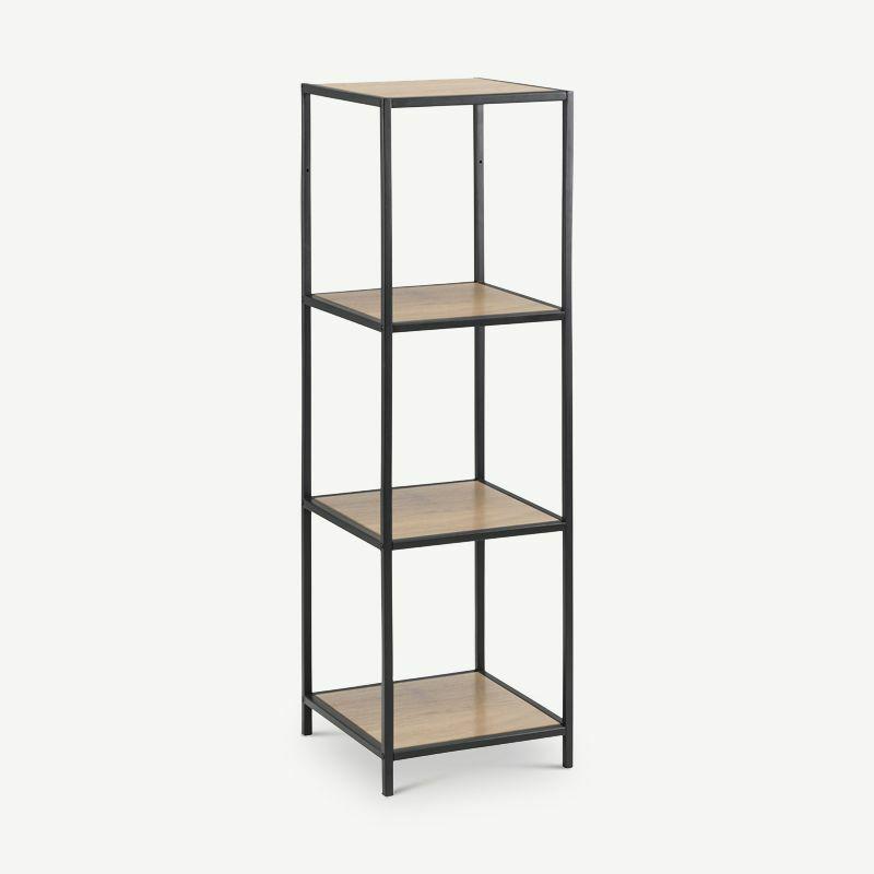 Bookcases & Shelving Units |  Dover Bookcase, Wild Oak & Black Steel (3 shelves) Bookcases & Shelving Units Bookcases & Shelving Units