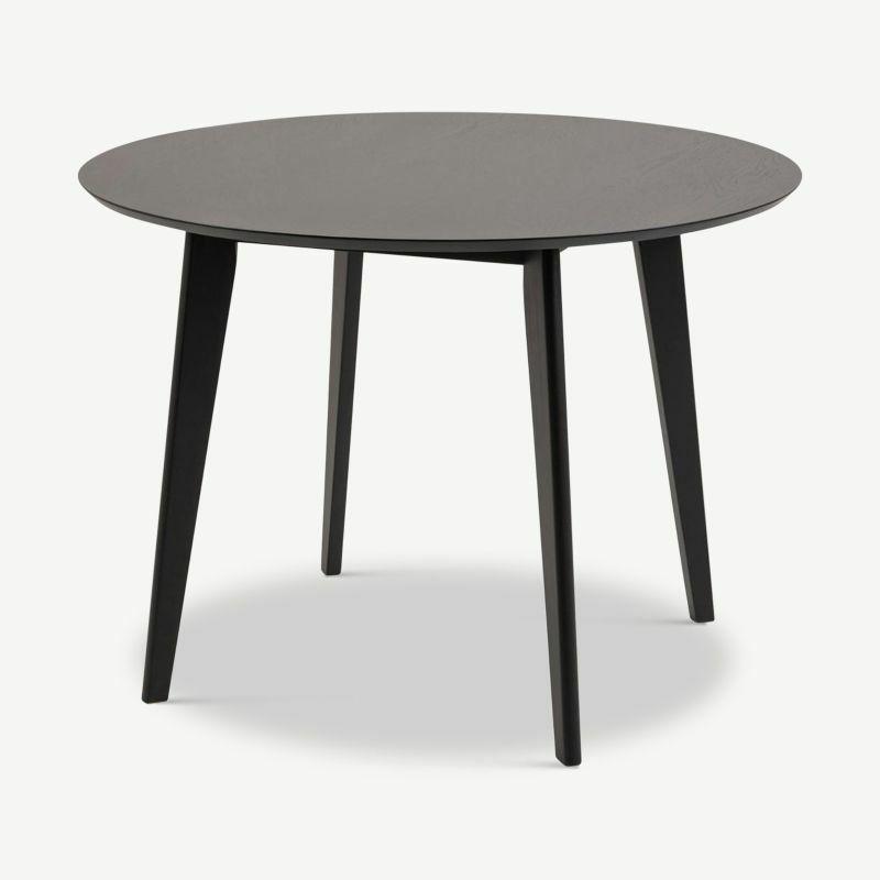 Café Tables |  India Dining Table, Black MDF Café Tables Black