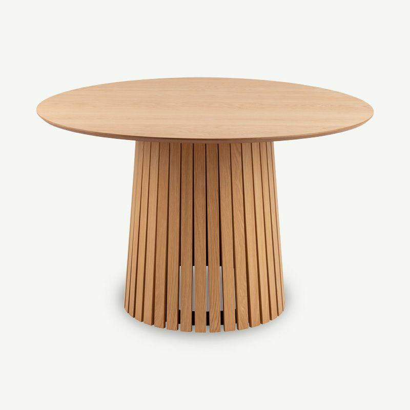 Café Tables |  Lazaro Dining Table, Natural Oiled Wood (Ø120 cm) Café Tables Café Tables