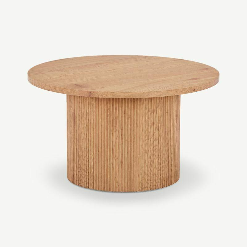 Coffee Tables |  Duarte Round Coffee Table, Natural Wood Coffee Tables Coffee Tables