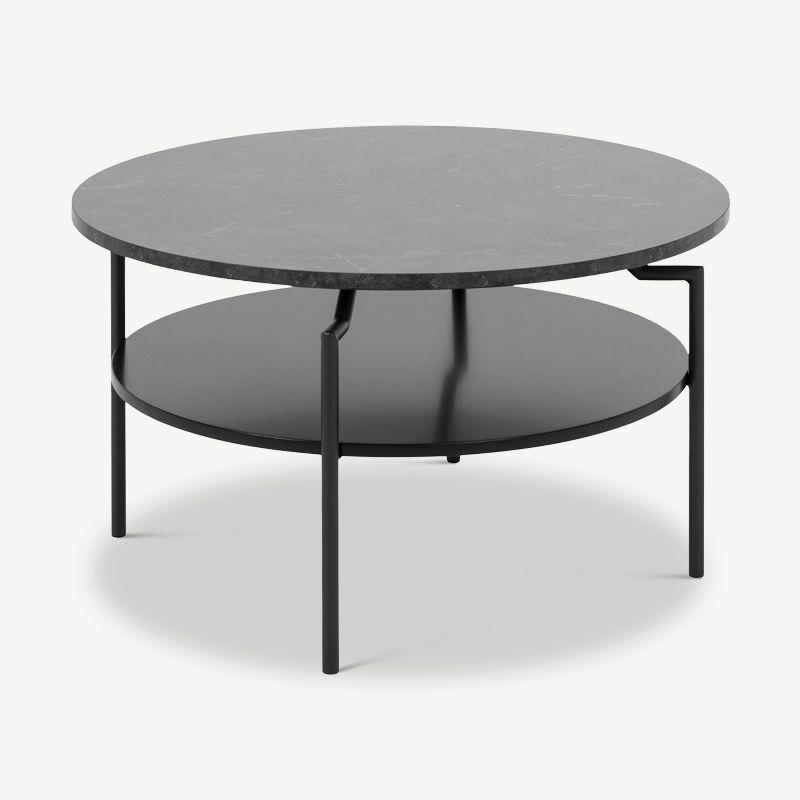 Coffee Tables |  Nemo Coffee Table, Black Wood & Black frame Coffee Tables Black