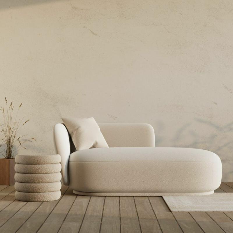 Daybeds |  Ginevra Daybed, Beige Fabric Daybeds Beige