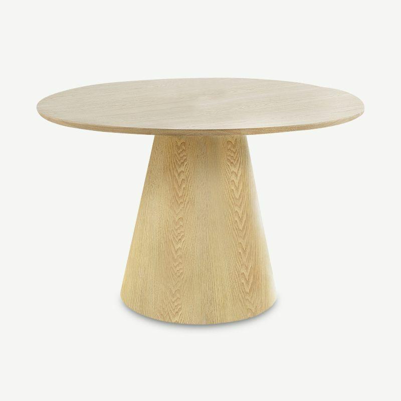 Dining Tables |  Boston Round Dining Table, Naturel Wood Dining Tables Dining Tables