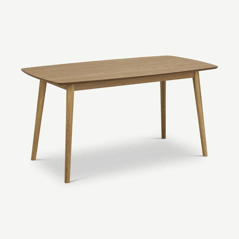 Dining Tables |  Saeko Dining Table, Oiled Wood & Oak legs Dining Tables Dining Tables