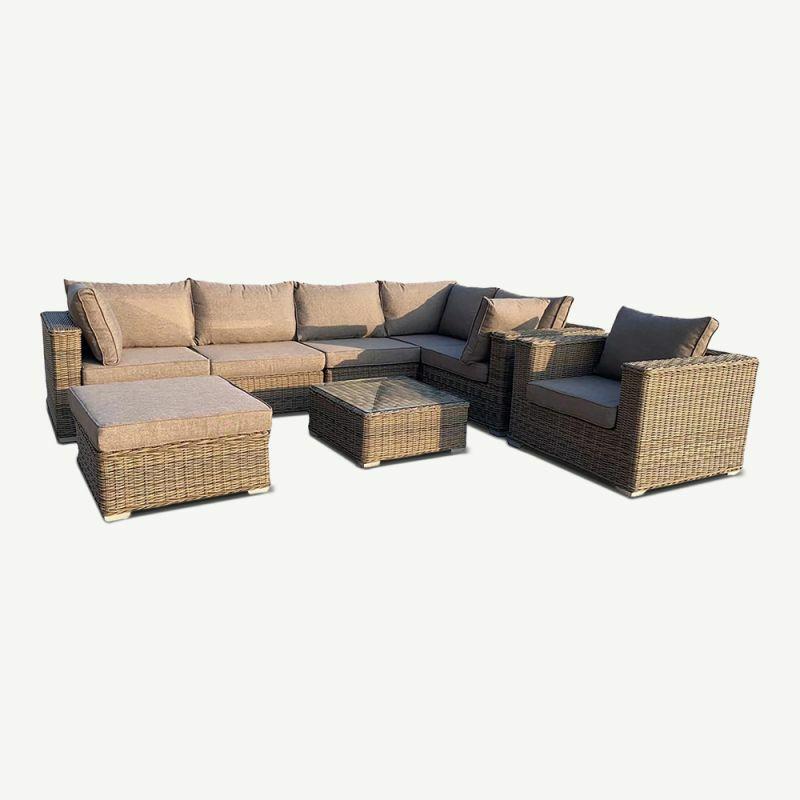 Garden sofas and Lounge Sets |  Persia Garden Lounge Set, Grey Rattan Garden sofas & Lounge Sets Garden sofas & Lounge Sets