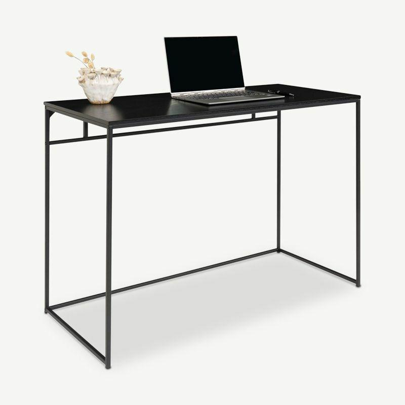 Home Office Desks |  Vice Desk, Black frame & black top Desks Black