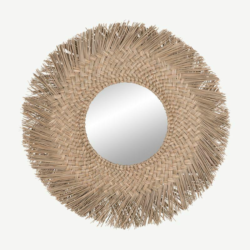 Mirrors |  Kenji Mirror, Natural Seagrass Décor Mirrors