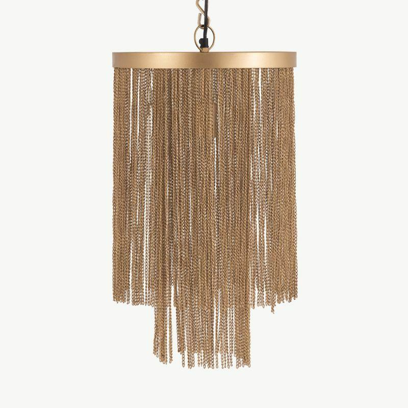 Pendant Lamps |  Artemis Chandelier, Gold Metal, large Lamps Gold