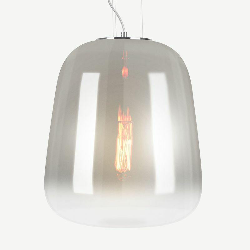 Pendant Lamps |  Cone Pendant Lamp, Chrome Glass Lamps Chrome