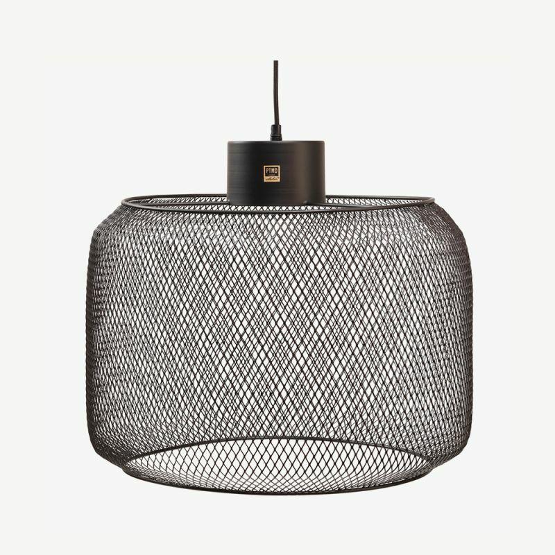 Pendant Lamps |  Serenity Mesh Pendant Lamp, Black Metal Lamps Black