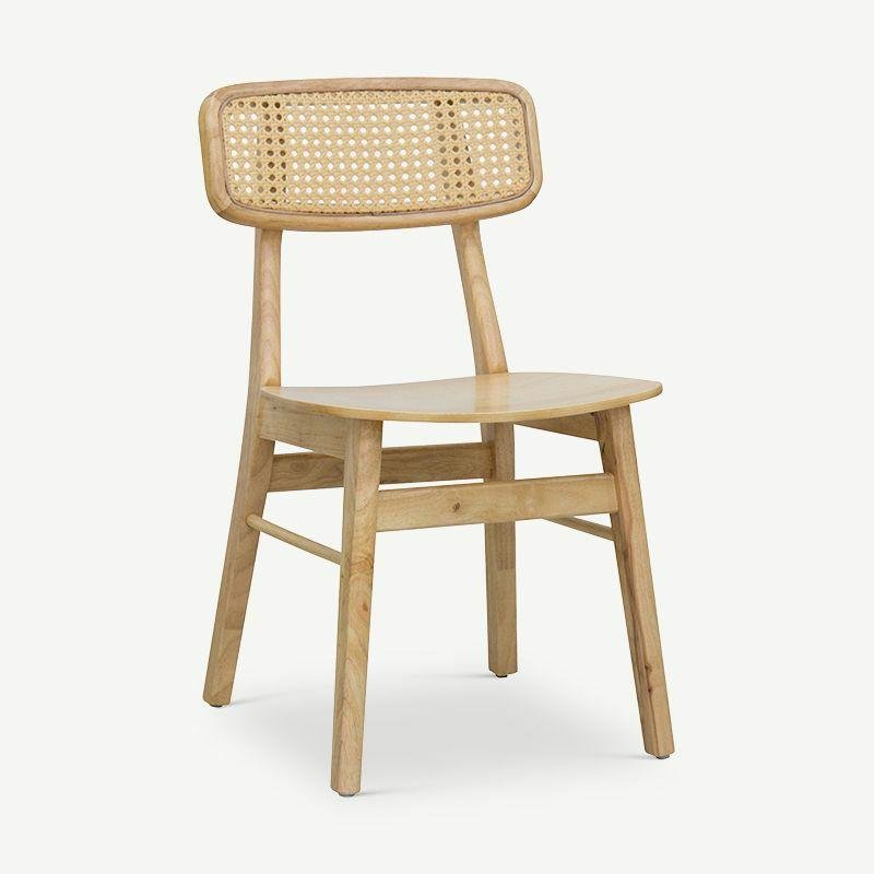 Rattan Chairs |  Jenson Dining Chair, Rattan & Natural seat Chairs Dining Chairs