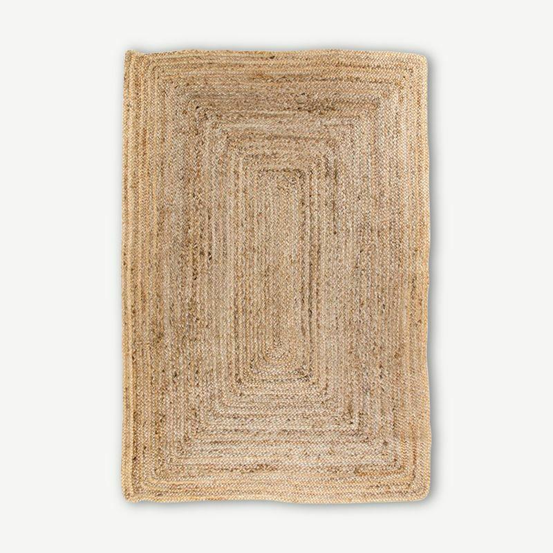 Rugs |  Mumbai Rug, Natural braided jute Rugs Brown