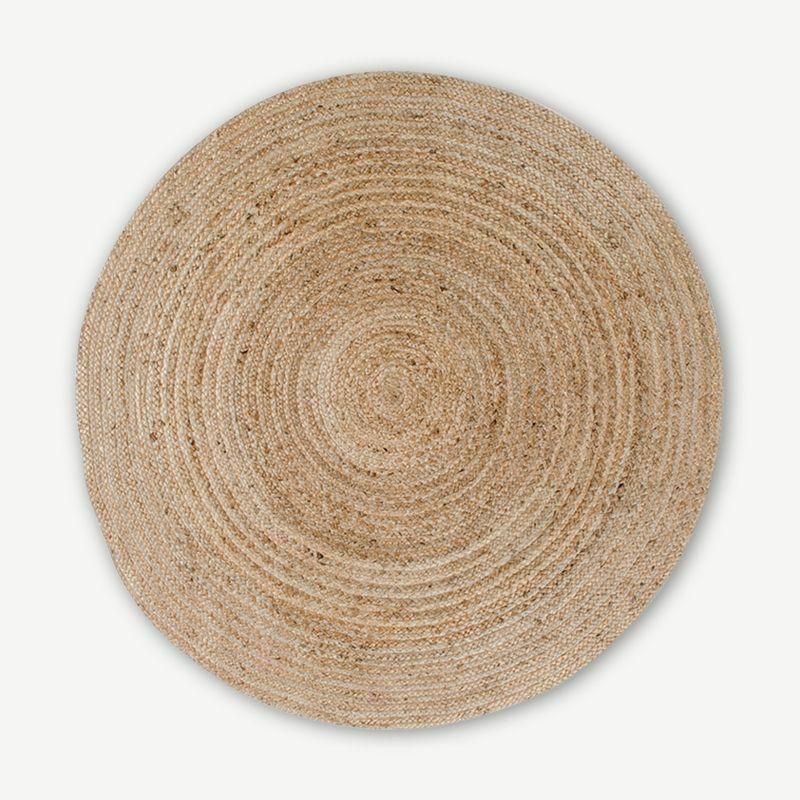 Rugs |  Mumbai Rug, Natural jute round rug Rugs Brown