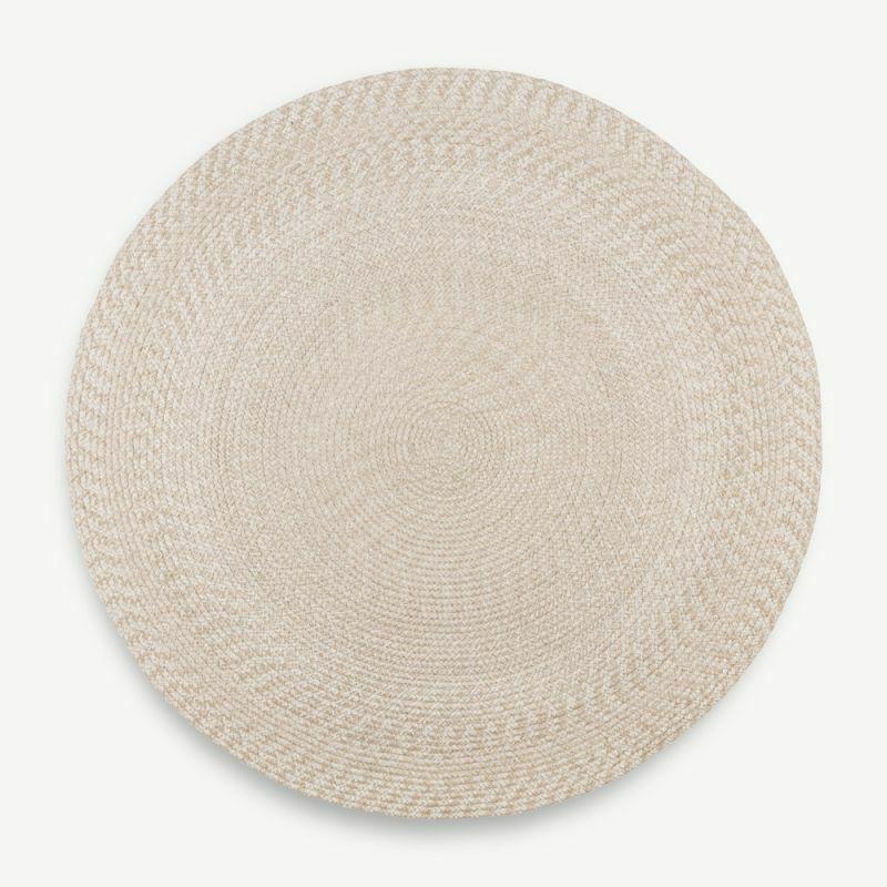 Rugs |  Tika Outdoor Round Rug, Sand (Ø180 cm) Rugs Rugs