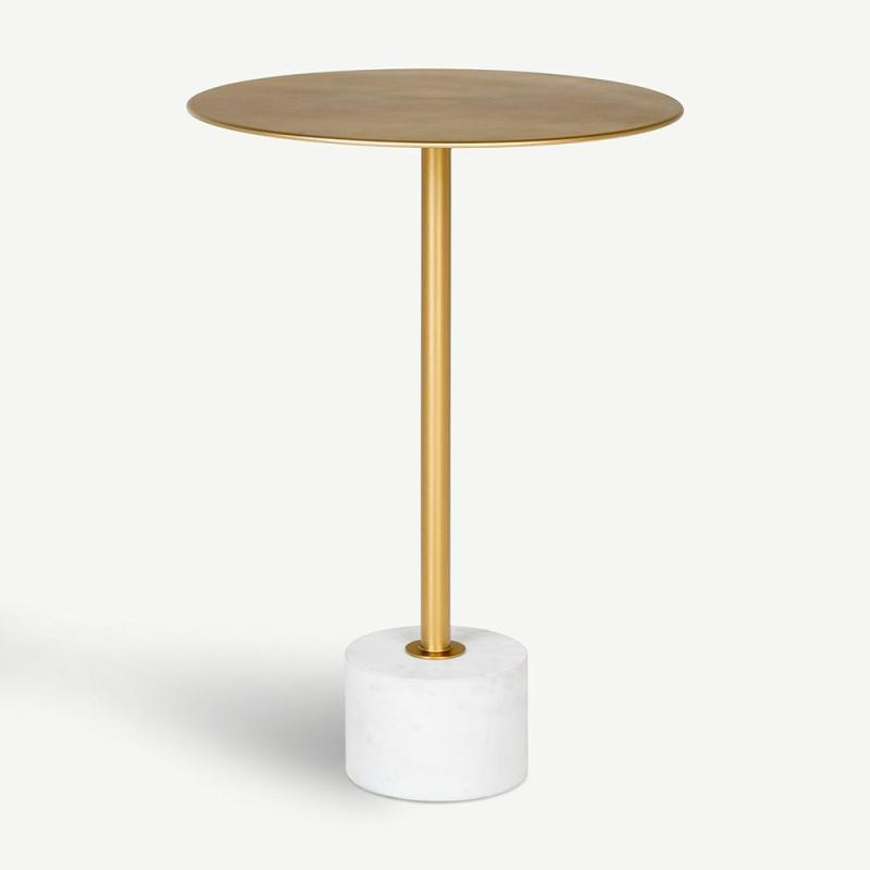 Side Tables |  Ottone Steel Side Table, Brass Tables Brass