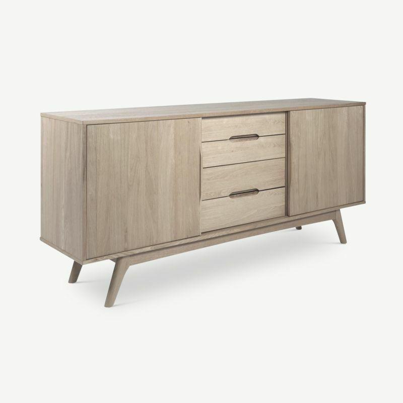 Sideboards |  Abby Wooden Sideboard, Natural Oak Sideboards Sideboards