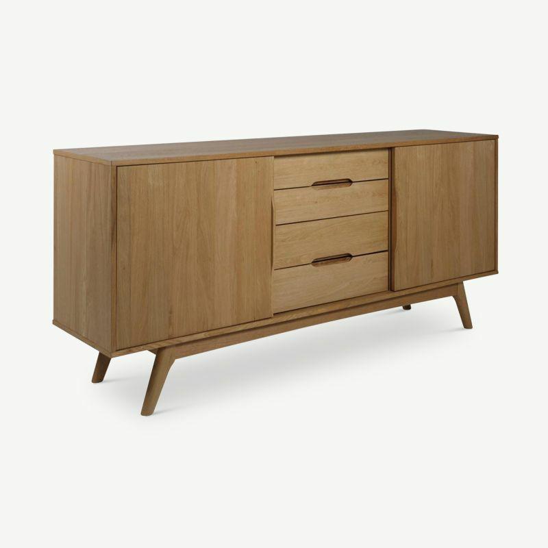 Sideboards |  Abby Wooden Sideboard, Oiled Oak Sideboards Natural