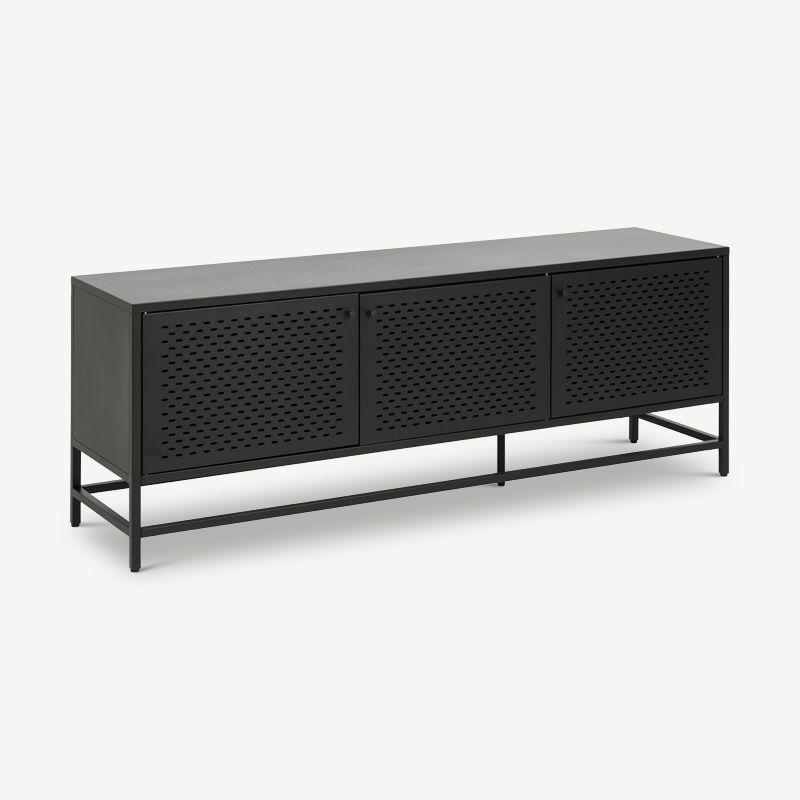 Sideboards |  Macau Sideboard, Black Steel Sideboards Black