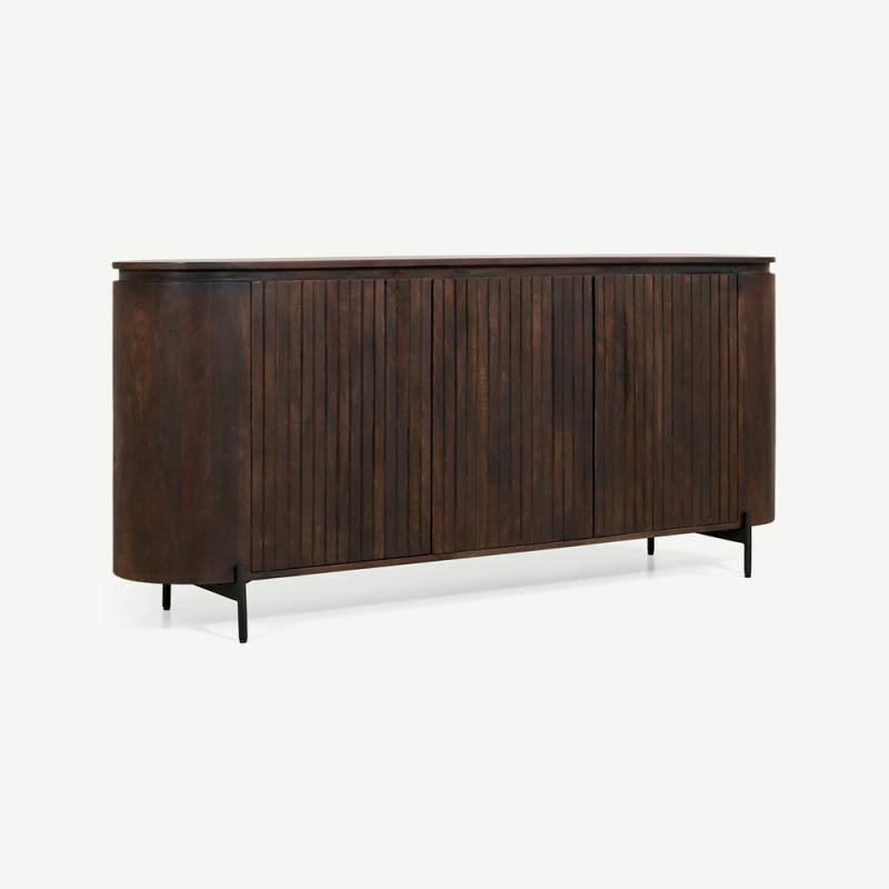 Sideboards |  Saulo Sideboard, Dark Brown, 180 cm Sideboards Brown