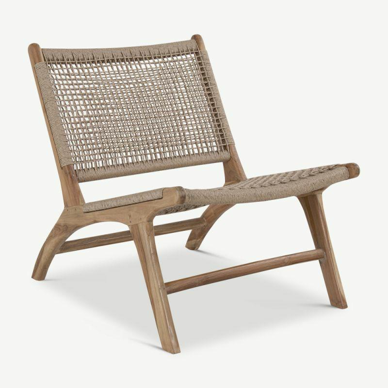 Sun Loungers |  Note Outdoor Lounge Chair, Natural & Rattan Outdoor furniture Natural