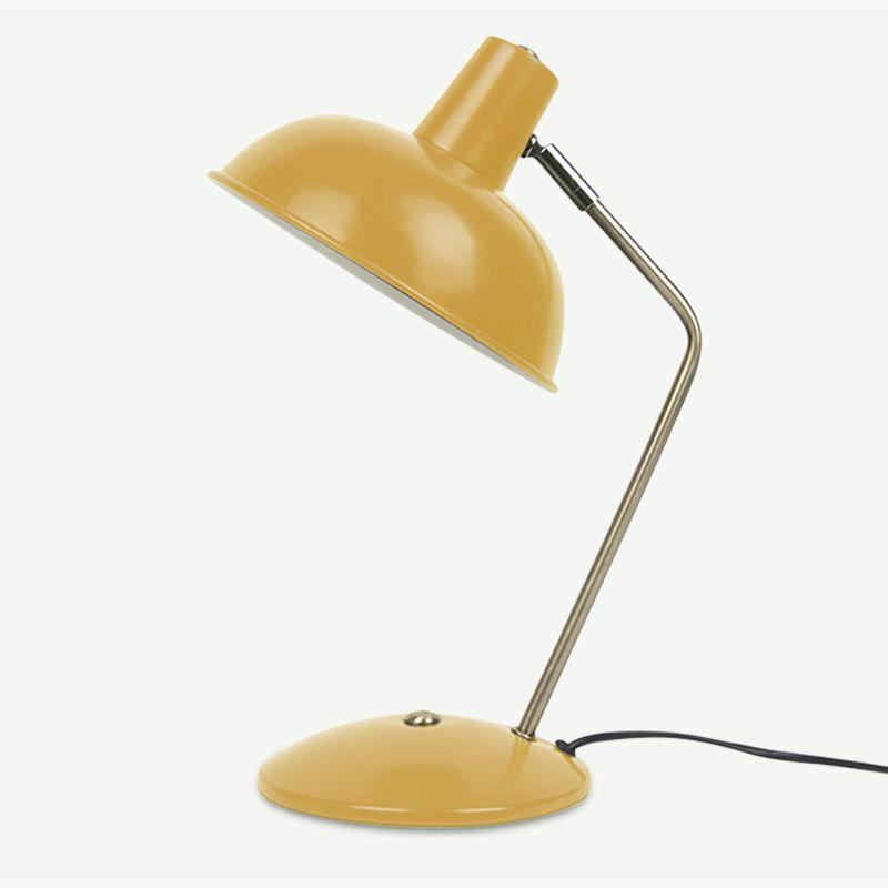 Table Lamps |  Hood Table Lamp, Yellow Iron Lamps Table Lamps