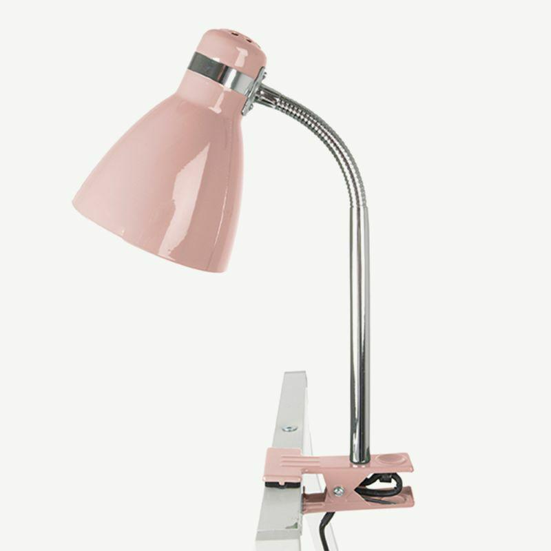 Table Lamps |  Peer Desk Lamp, Pink Metal Lamps Pink