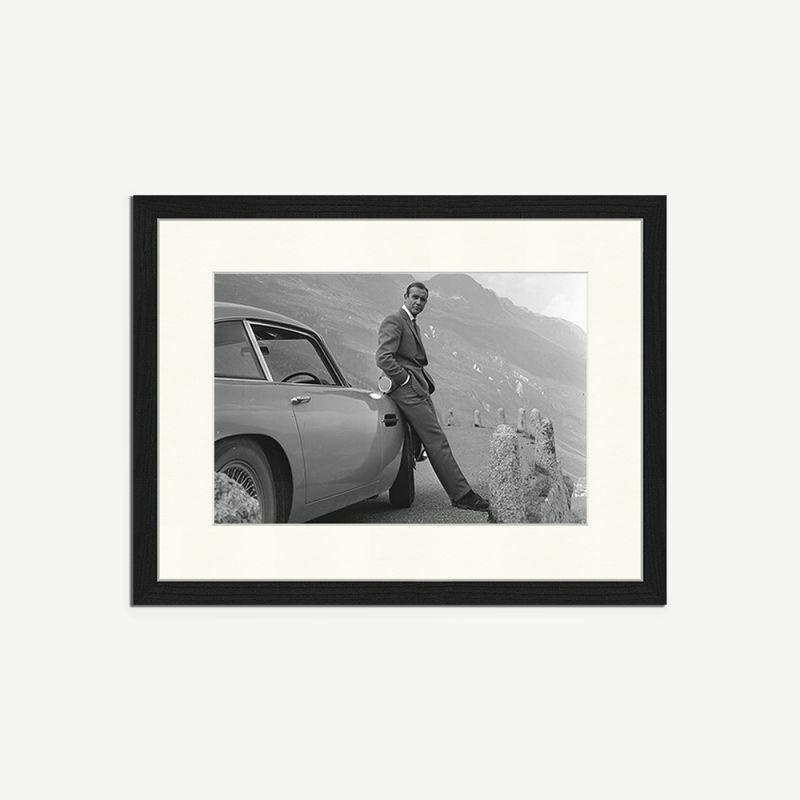 Artwork |  Sean Connery Wall Art, Passepartout Frame Artwork Artwork