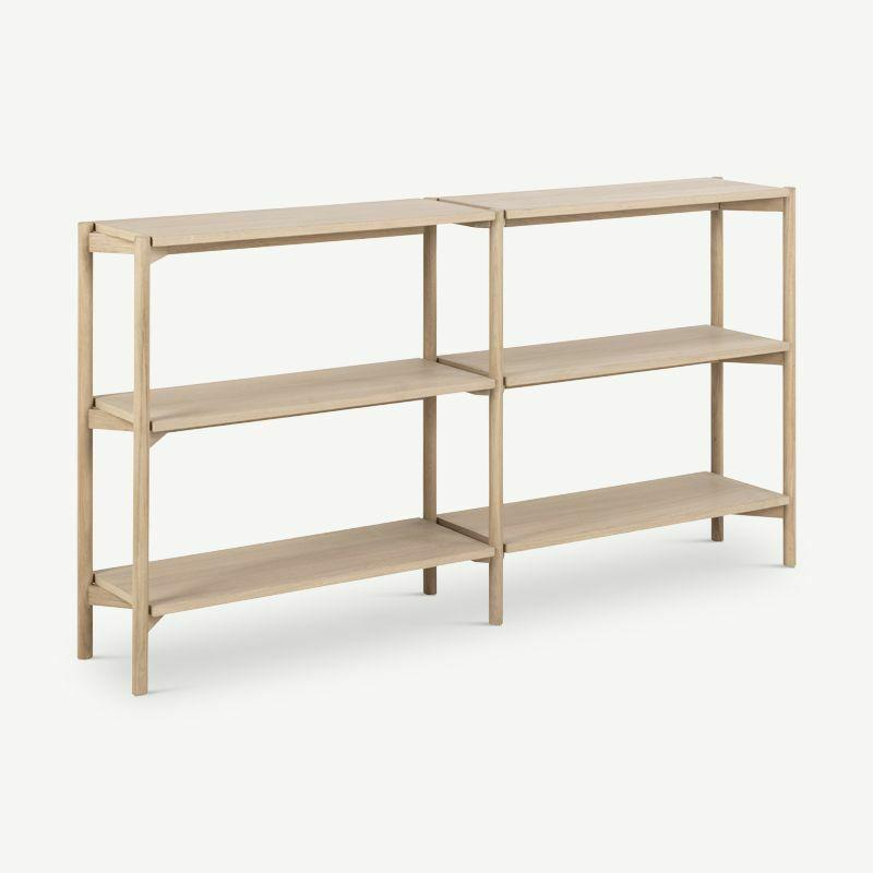 Bookcases & Shelving Units |  James Bookcase, Natural Wood & Oak legs Bookcases & Shelving Units Bookcases & Shelving Units