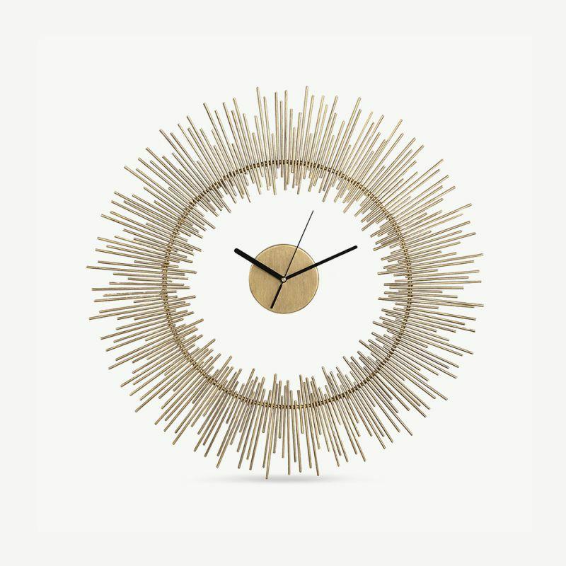 Clocks |  Rethan Wall Clock, Gold Metal Clocks Clocks