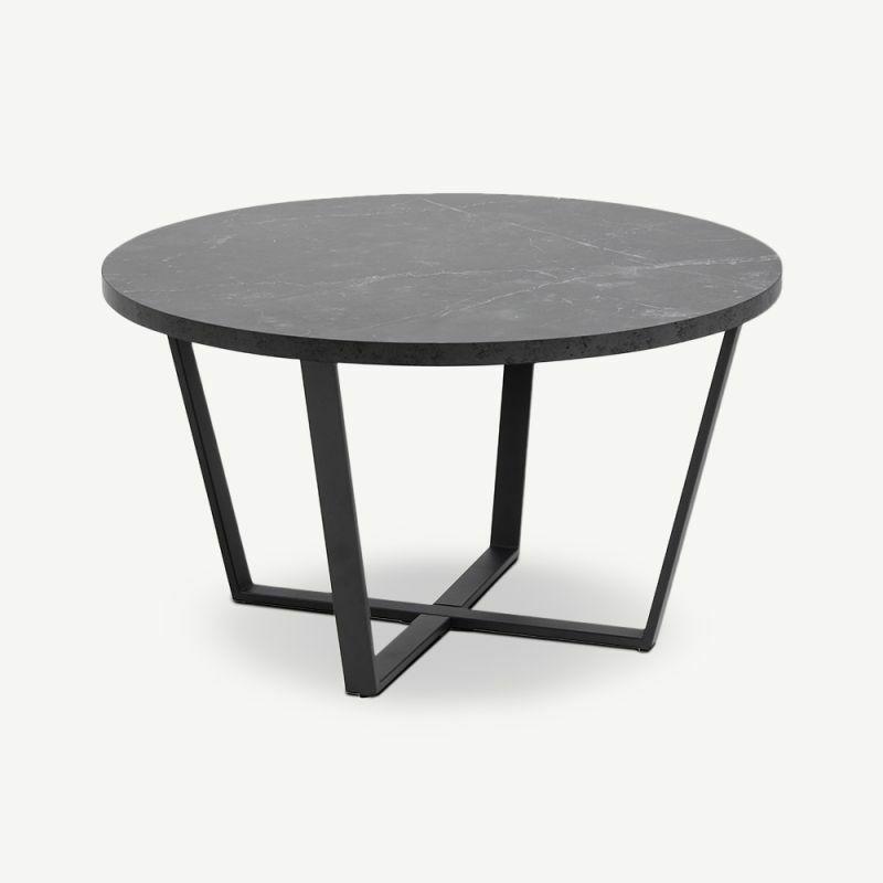 Coffee Tables |  Avery Marble Coffee Table, Black Coffee Tables Black