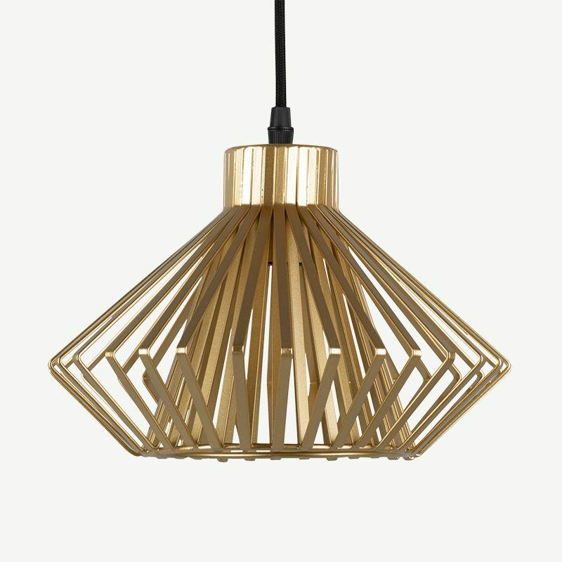 Pendant Lamps |  Lignes Diamond Pendant Lamp, Gold Iron Lamps Gold