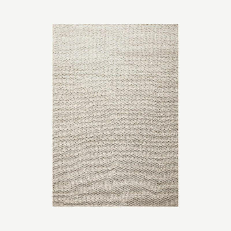 Rugs |  Calista Wool Rug, Light Grey, 230×160 cm Rugs Light Grey