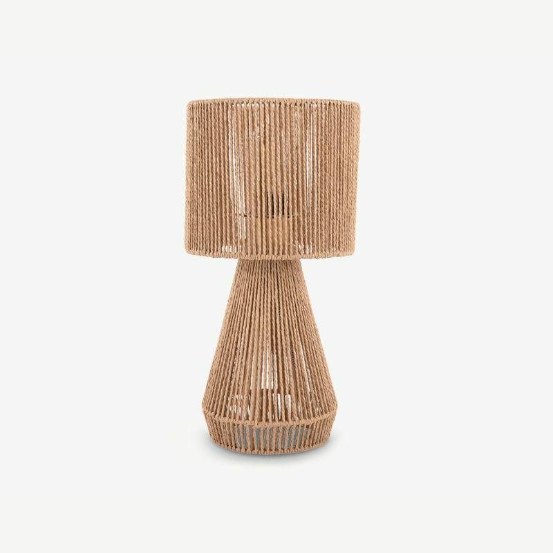 Table Lamps |  Calix Cone Table Lamp, Rope Lamps Table Lamps